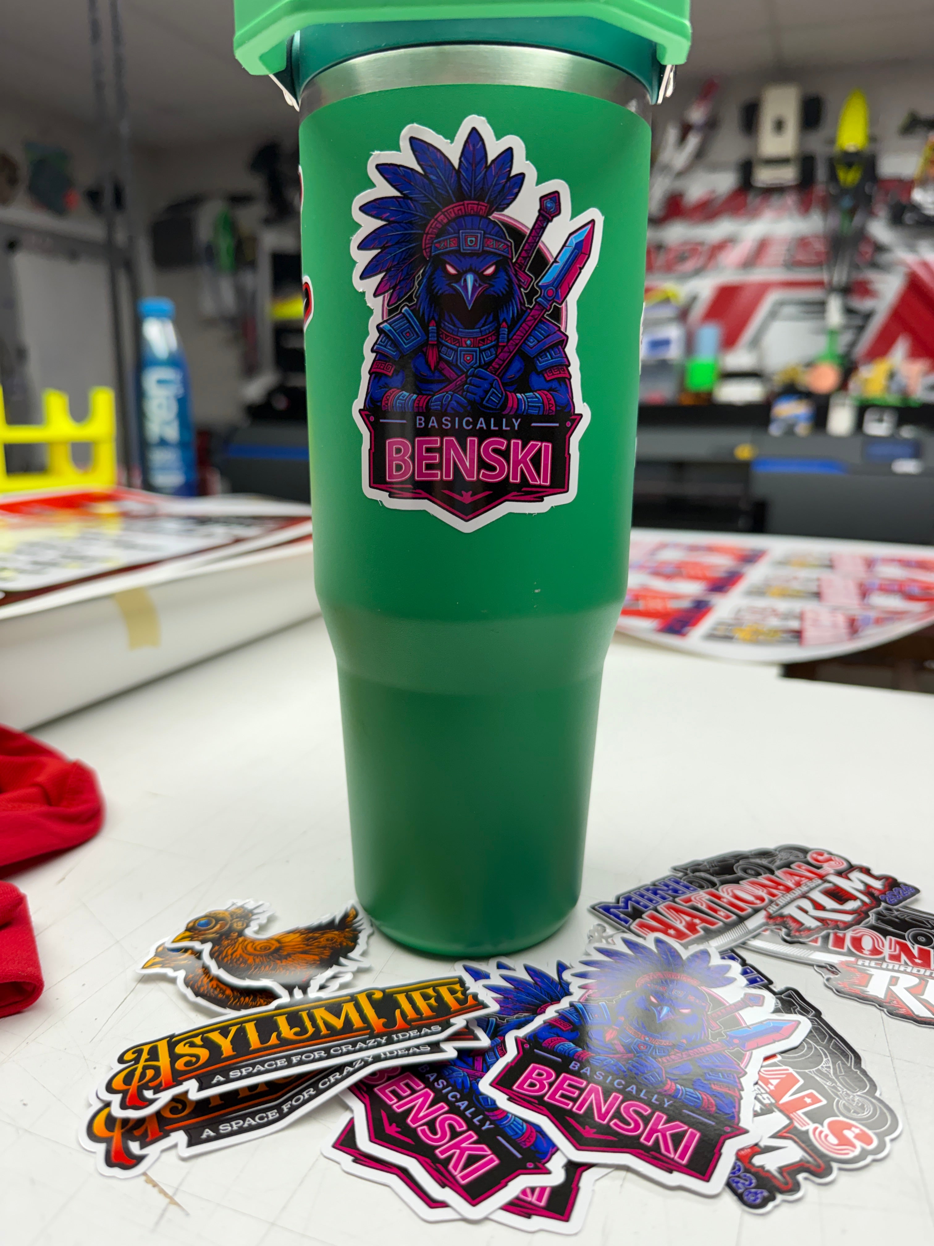 Custom Die Cut Stickers